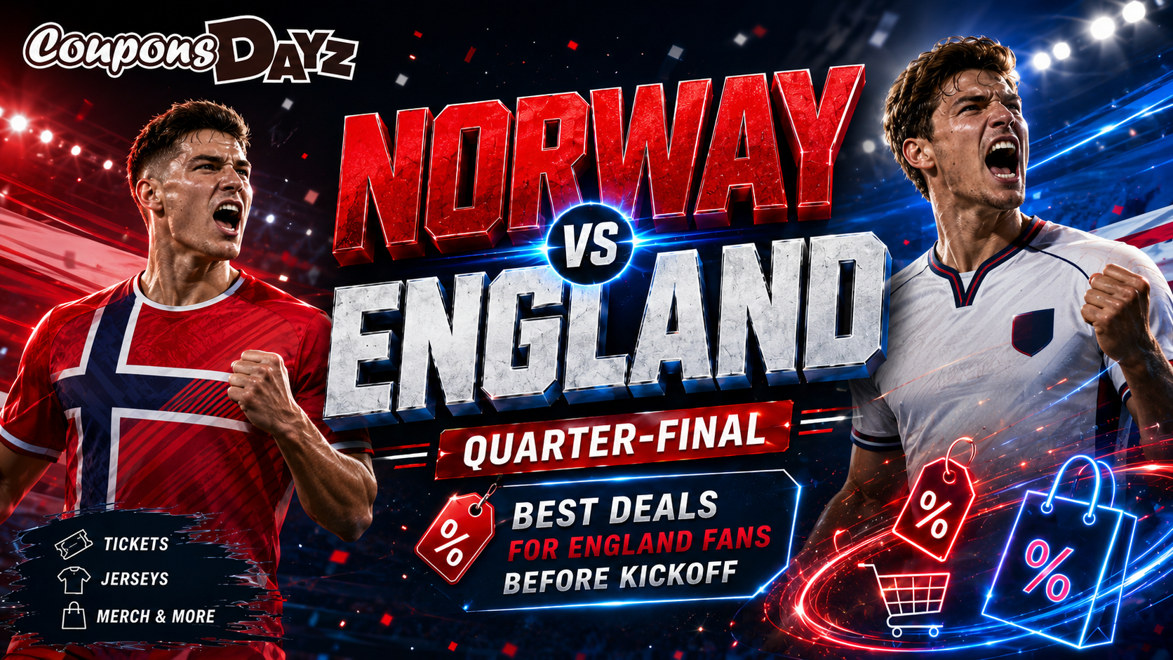 norway-vs-england-quarter-final-best-deals-for-england-fans-before-kickoff